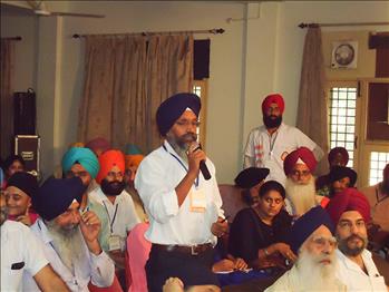 Audience participating in the Quiz.