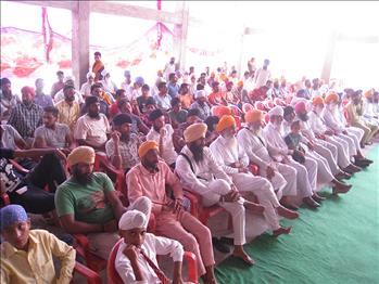 Audience listening with the pin drop silence.