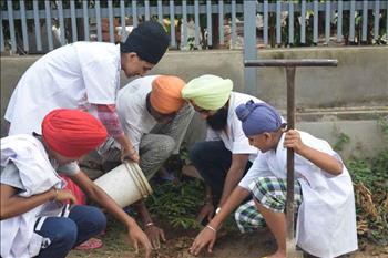 Volunteers across different age groups came together for the noble cause.