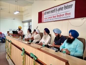 Panel members sharing their views during the panel discussion.