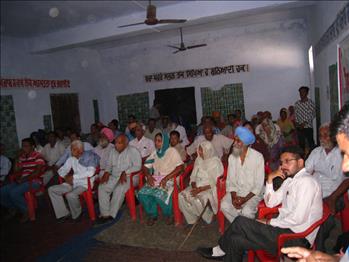 Participants were all ears during the talks.