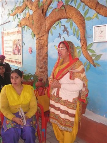 The participants sharing their views during the interactive session.