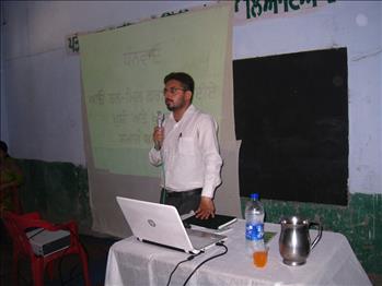 Dr Amit Kaul, District Extension Specialist ,FASS educated farmers for successful cultivation of Kharif crops.