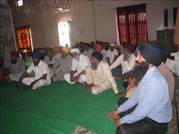 Farmers showing keen interest in the training campaign.