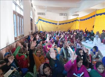 Attendees showing their commitment to groom themselves and upcoming generation.