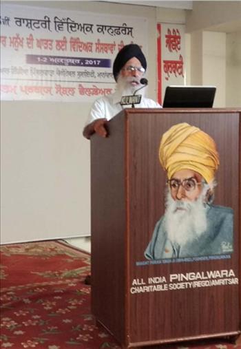 Dr. Brijpal Singh, Ex Professor, Lal Bahadur Academy of Administration gave a motivational talk “Service before Self”