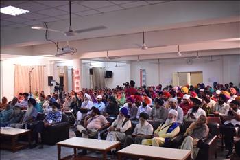 Moment being dignified by our esteemed dignitaries